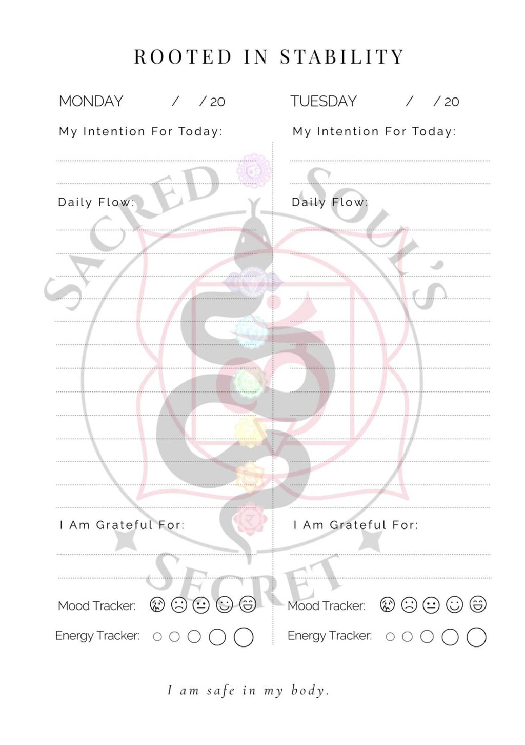 The Awakening Planner
